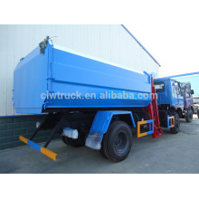 Dongfeng big capacity of garbage truck sales in Peru,4x2 hook lift truck